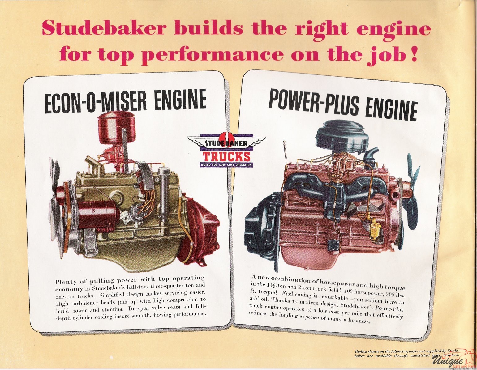 1950 Studebaker Trucks Brochure Page 5